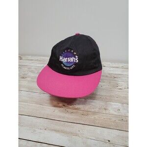 Vintage Harrahs Hat‎ Cotton Snapback